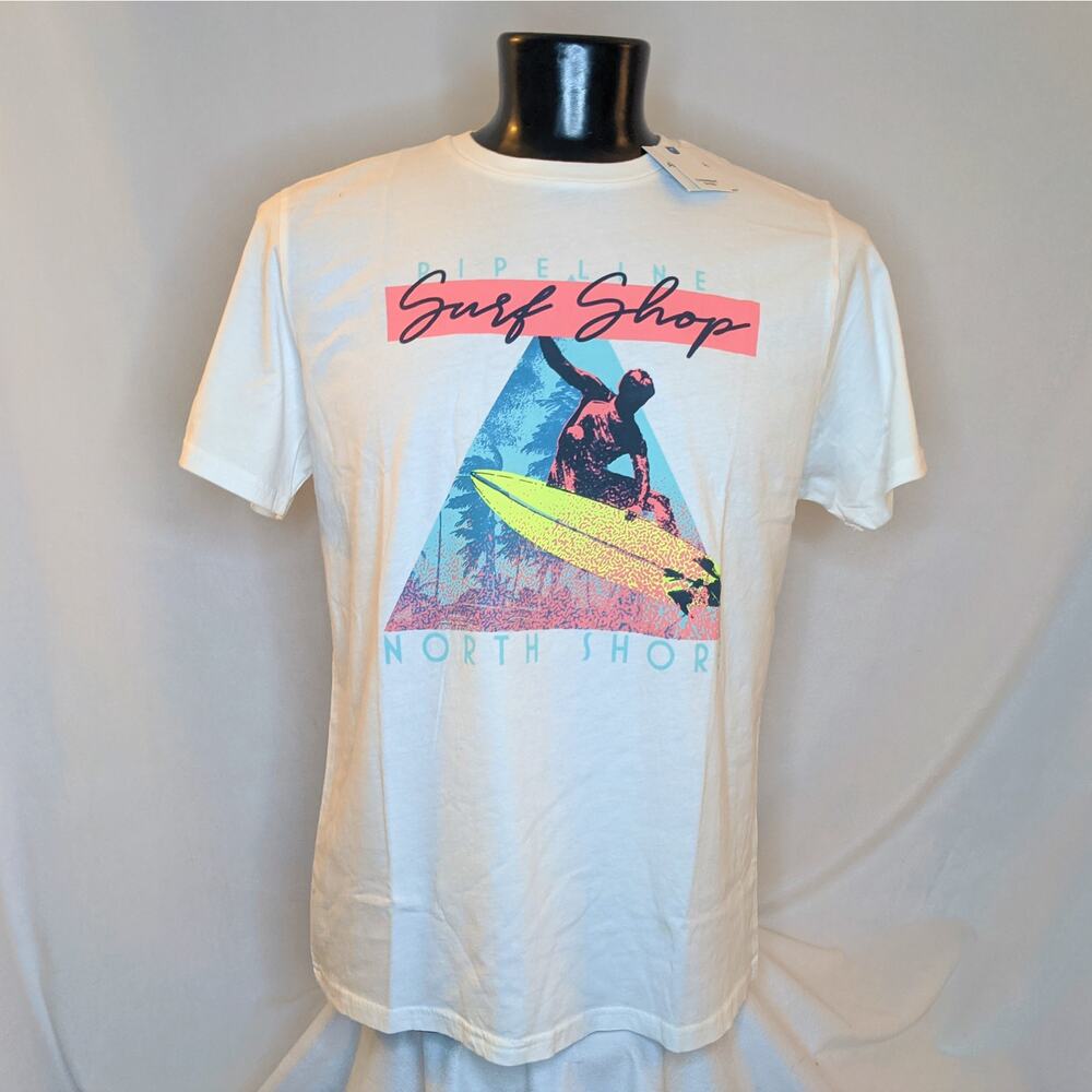 Arizona Jean Co Men's Graphic T-Shirt Large White Casual